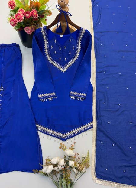 Jf 054 Roman Glass With Real Mirror Work Plazzo Suits